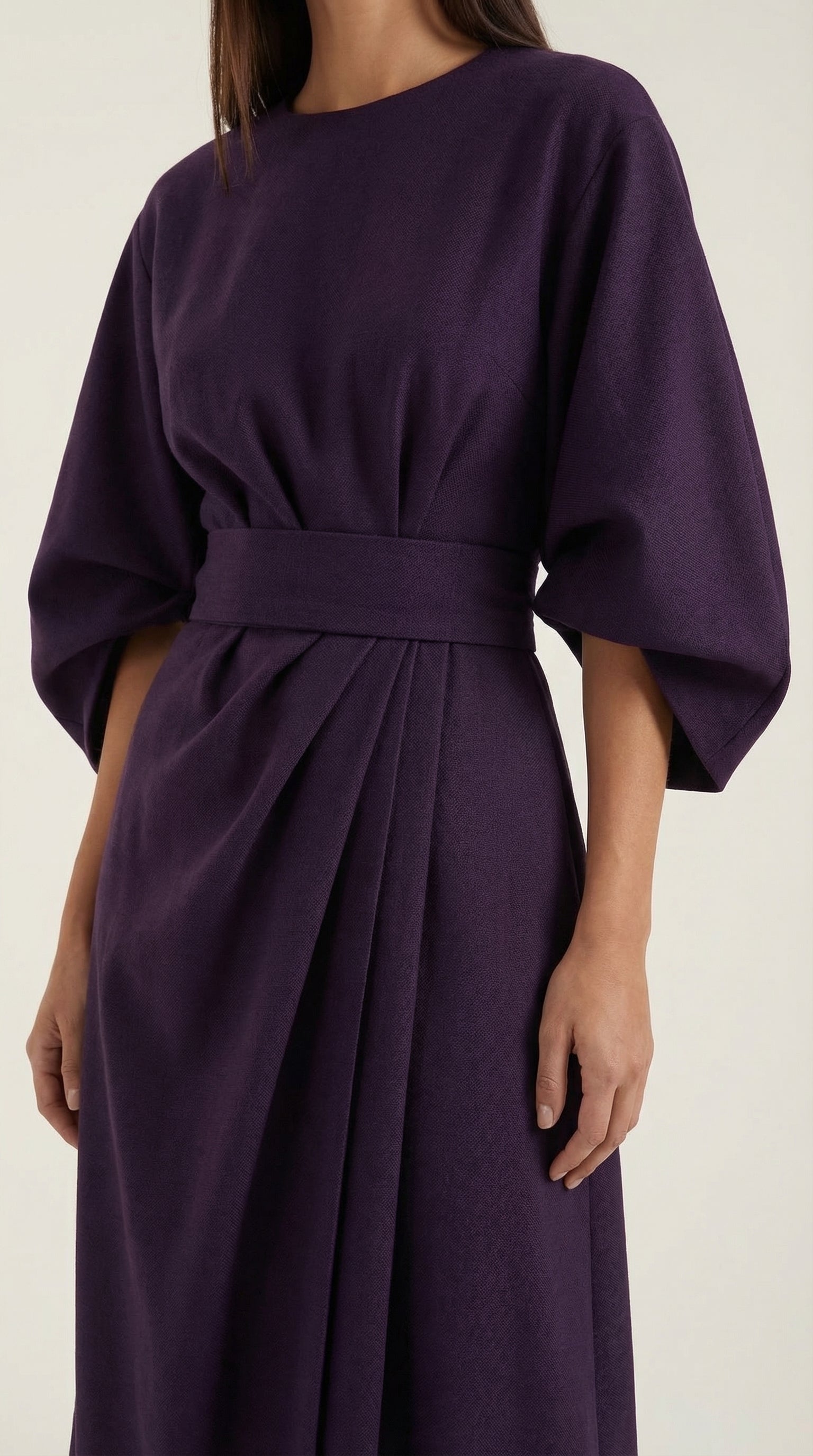 Ana Vestito Maxi con Cintura