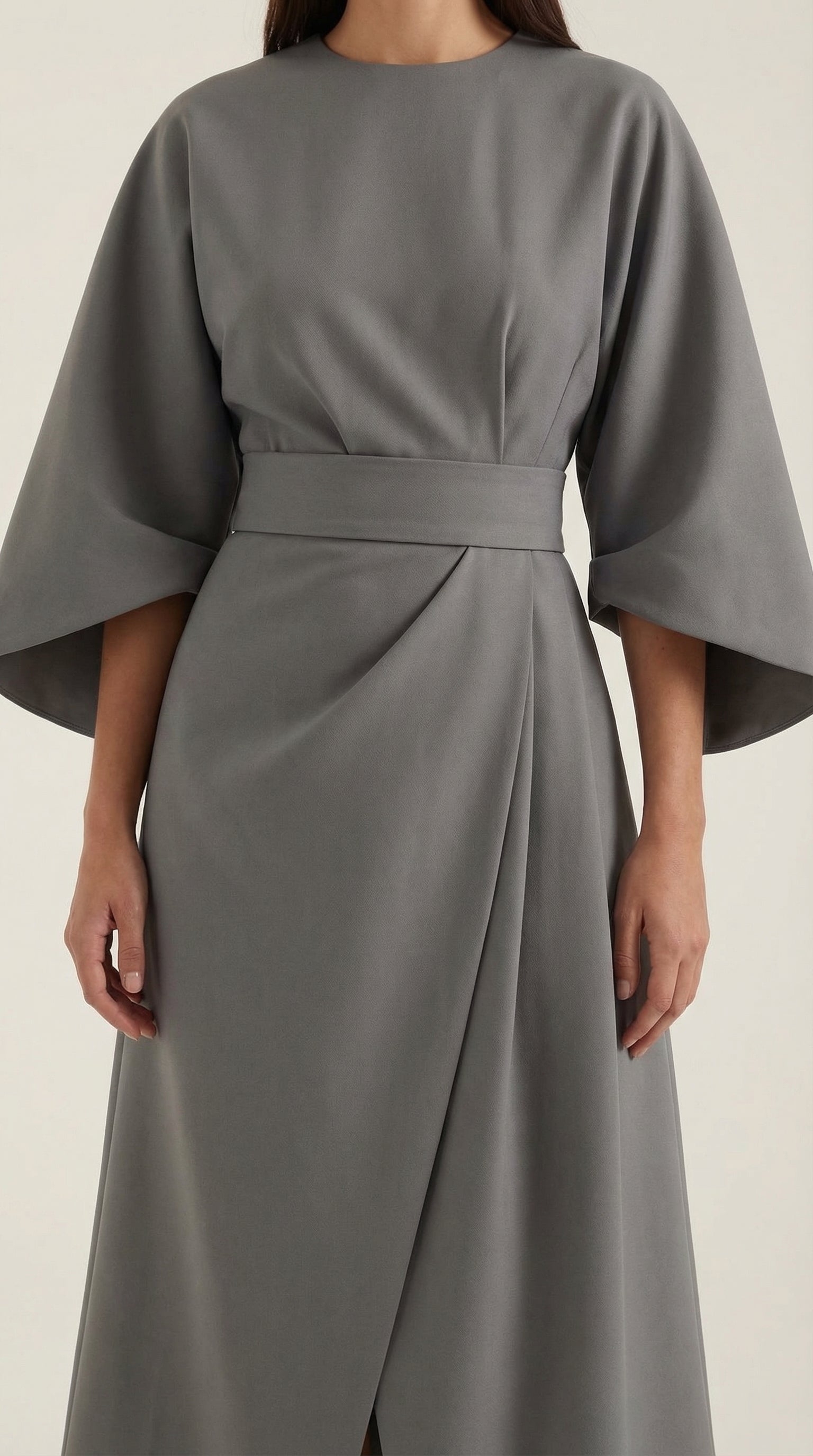 Ana Vestito Maxi con Cintura