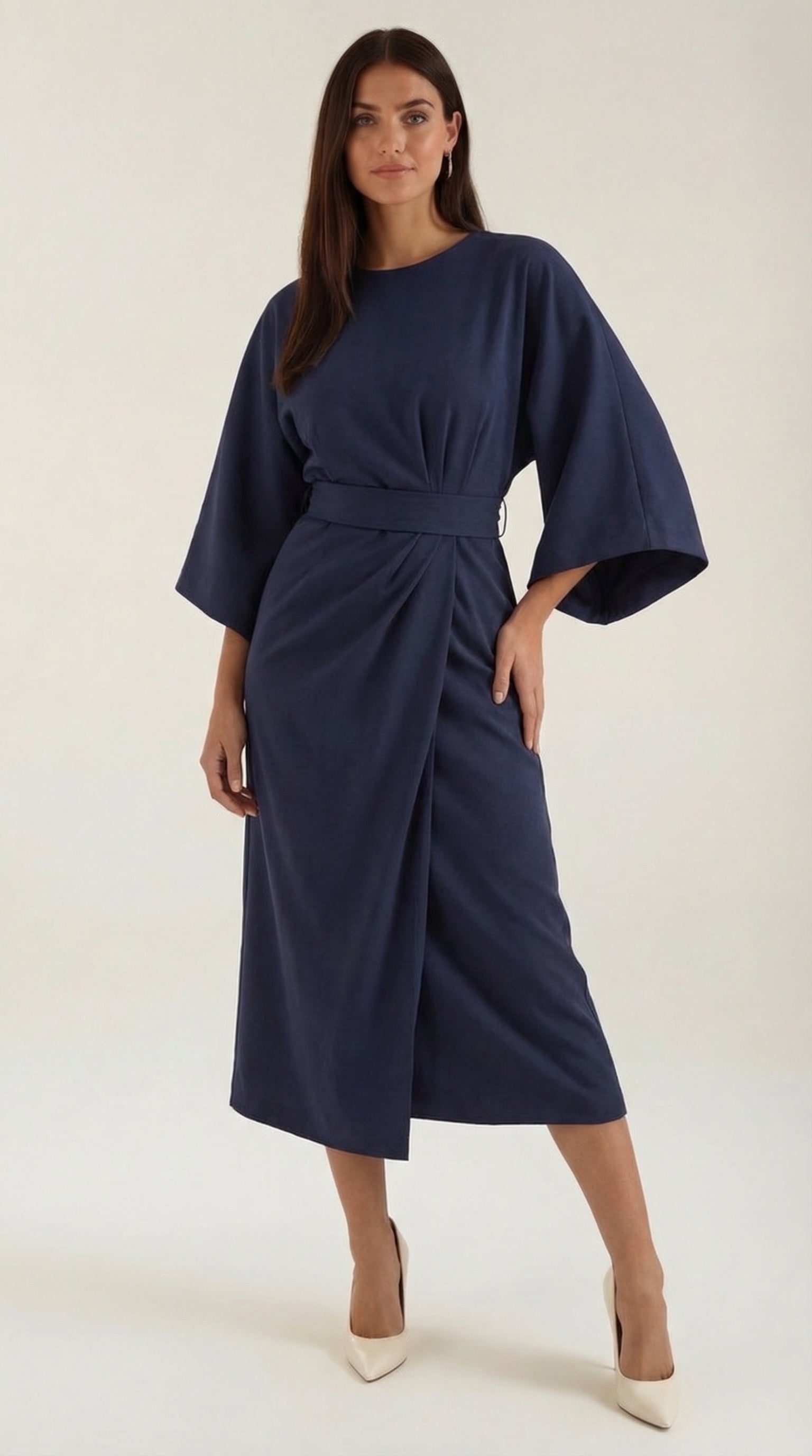 Ana Vestito Maxi con Cintura