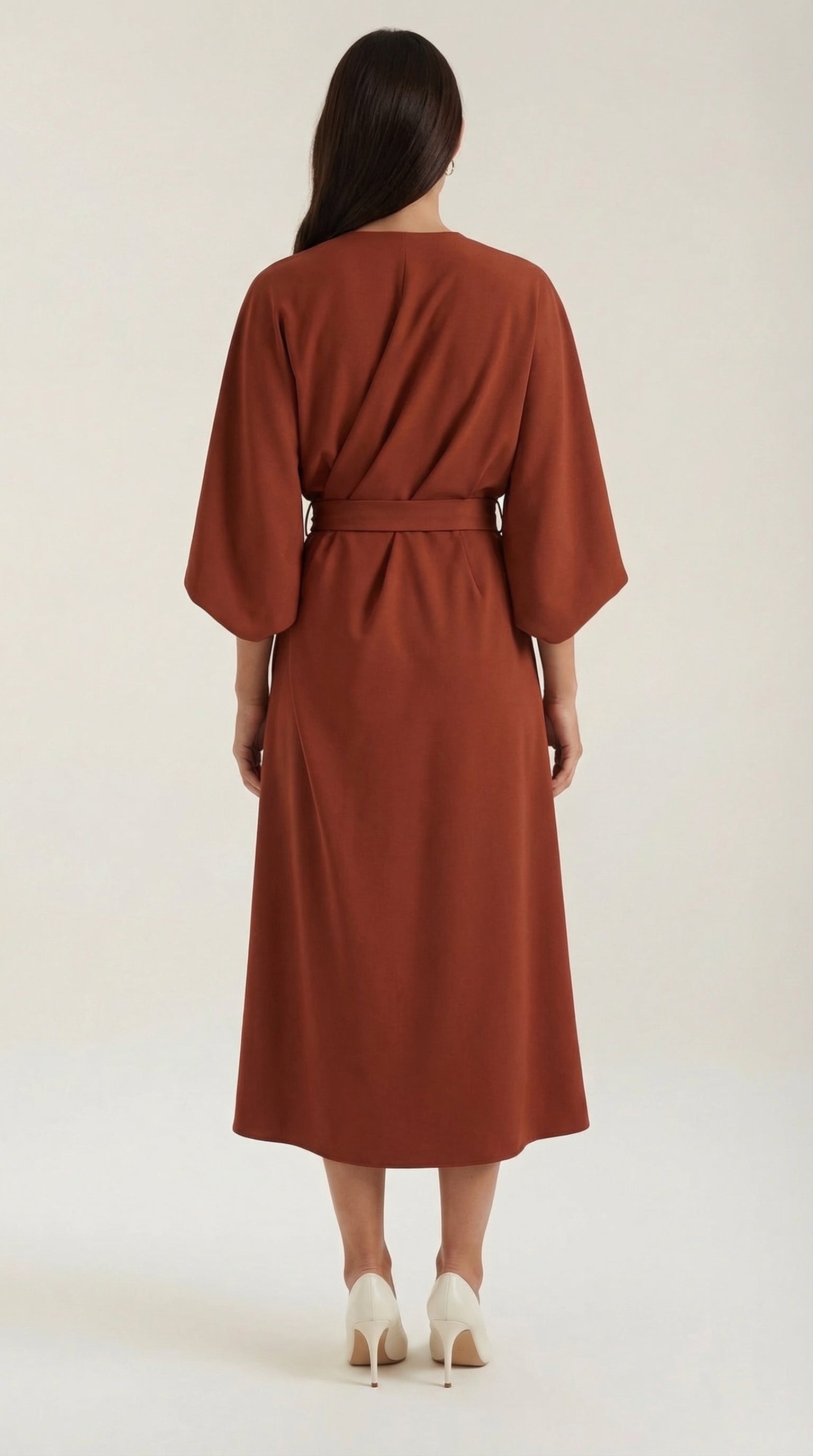 Ana Vestito Maxi con Cintura