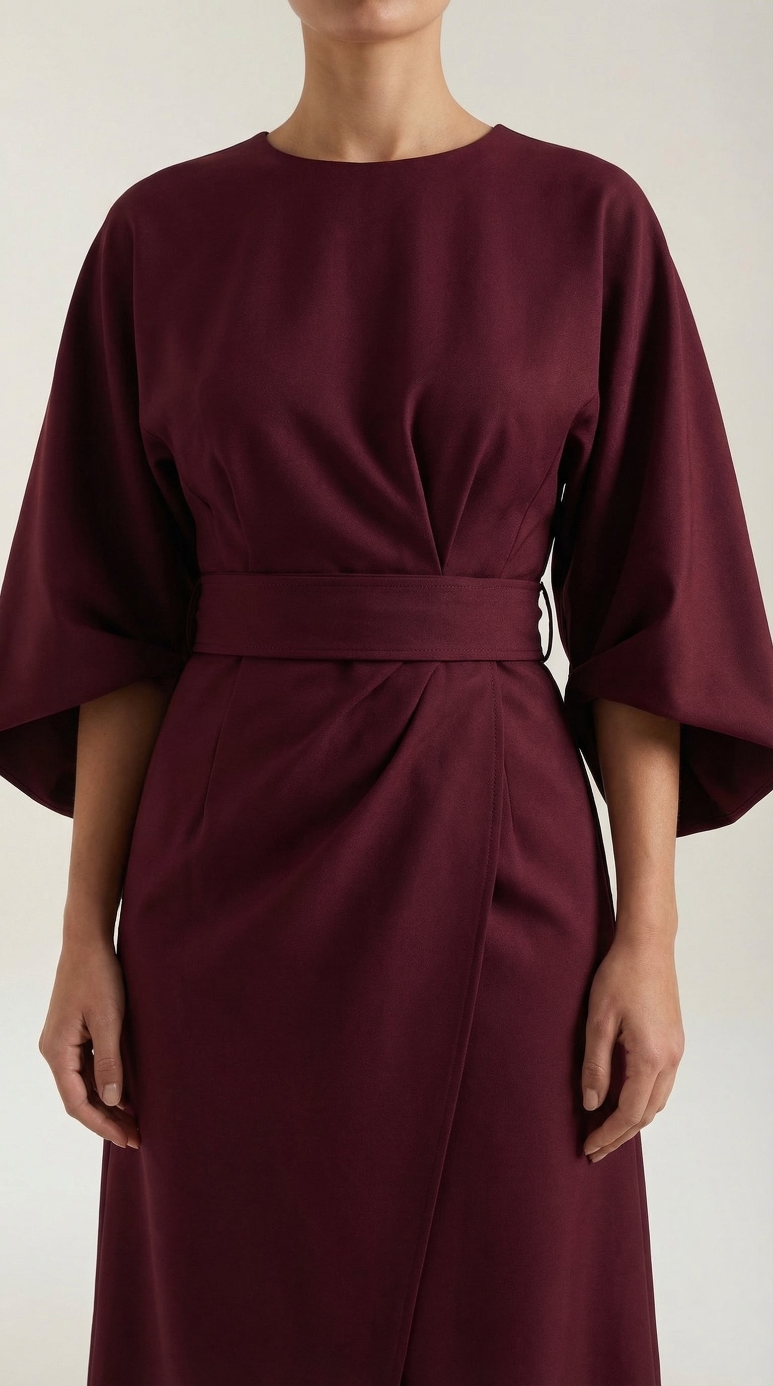 Ana Vestito Maxi con Cintura