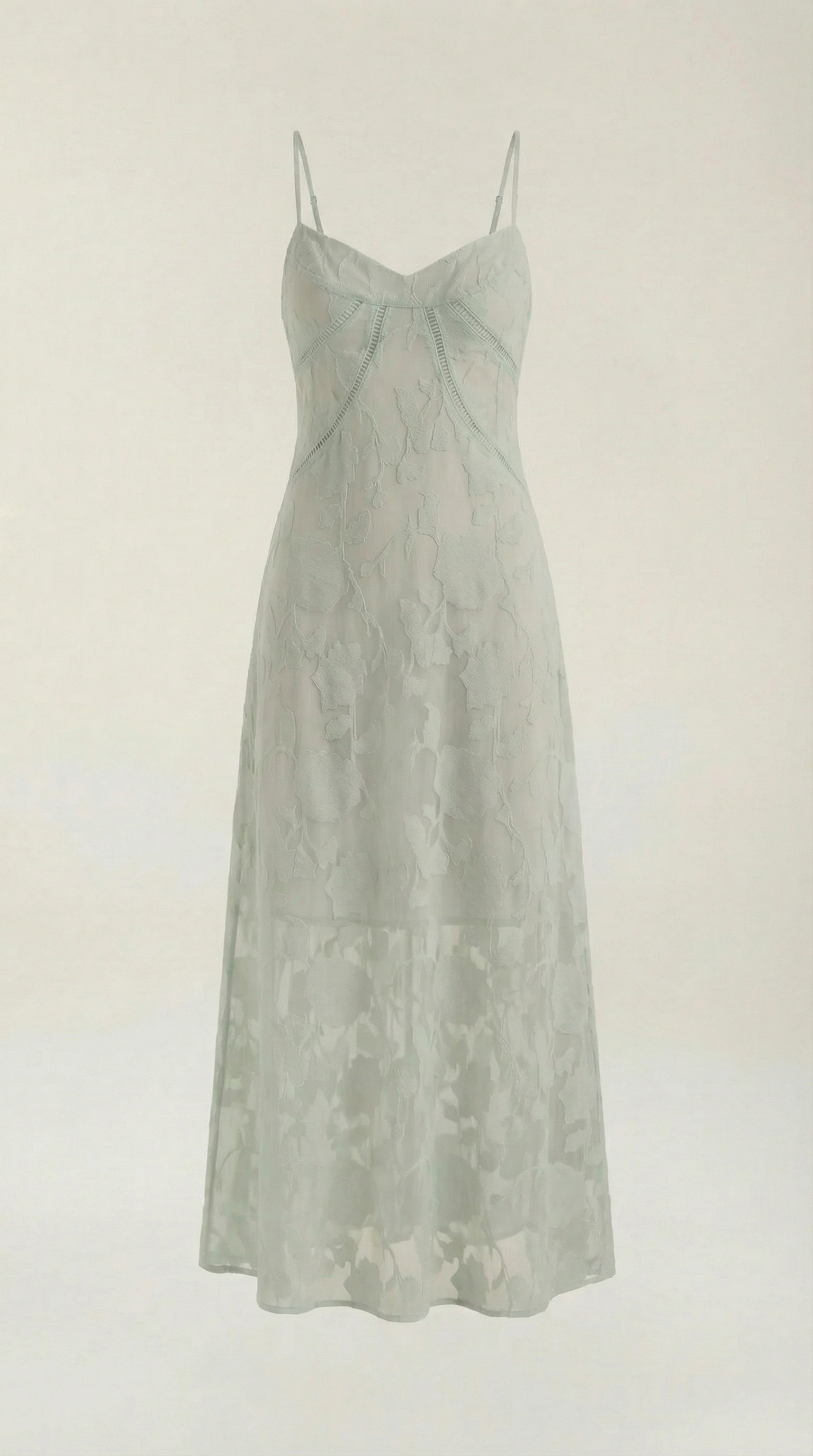 Arabelle Maxi Dress in Jacquard Fabric