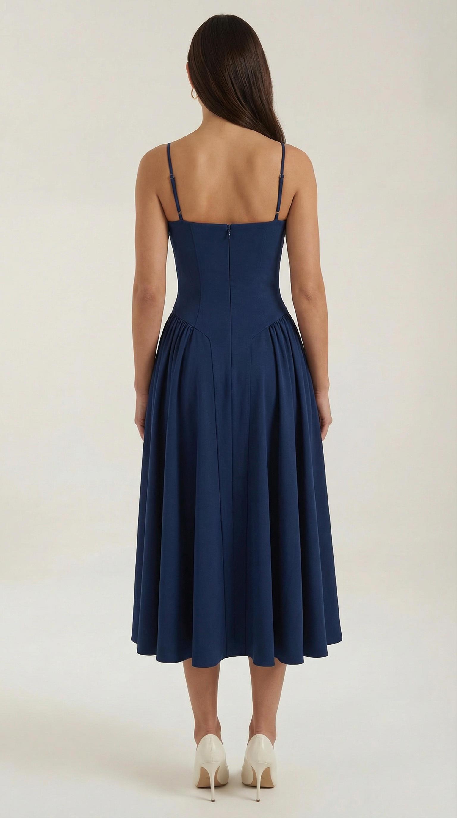 Φόρεμα Odette Midi με Κορσέ