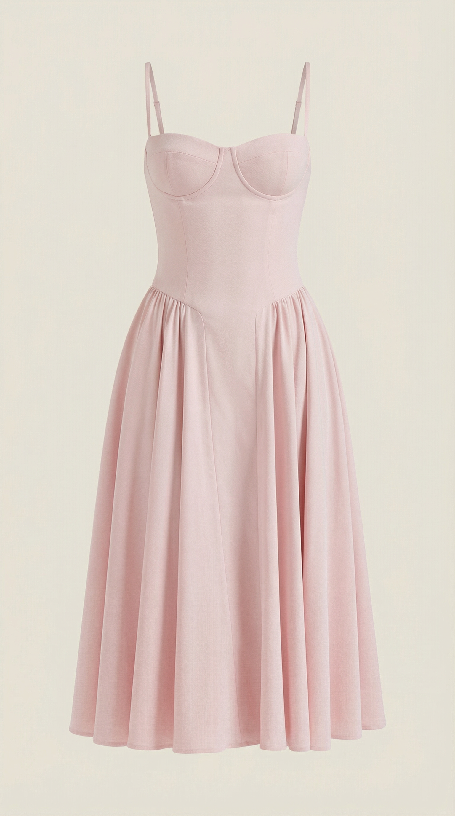Φόρεμα Odette Midi με Κορσέ
