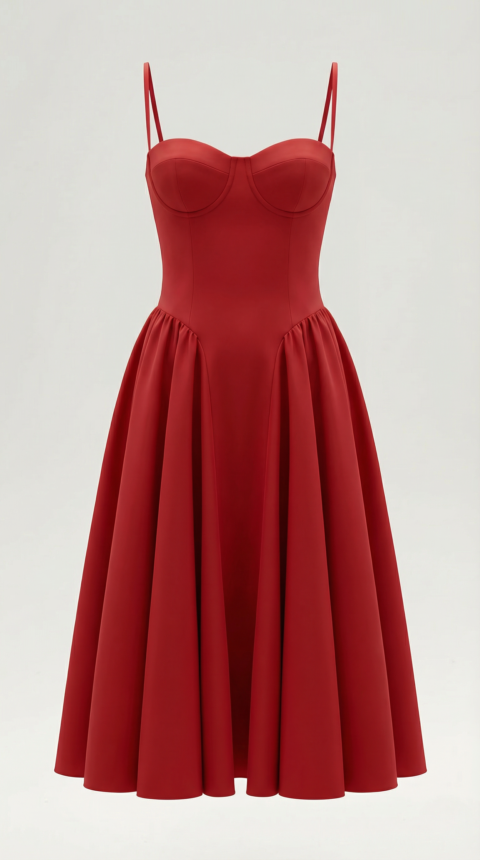 Φόρεμα Odette Midi με Κορσέ