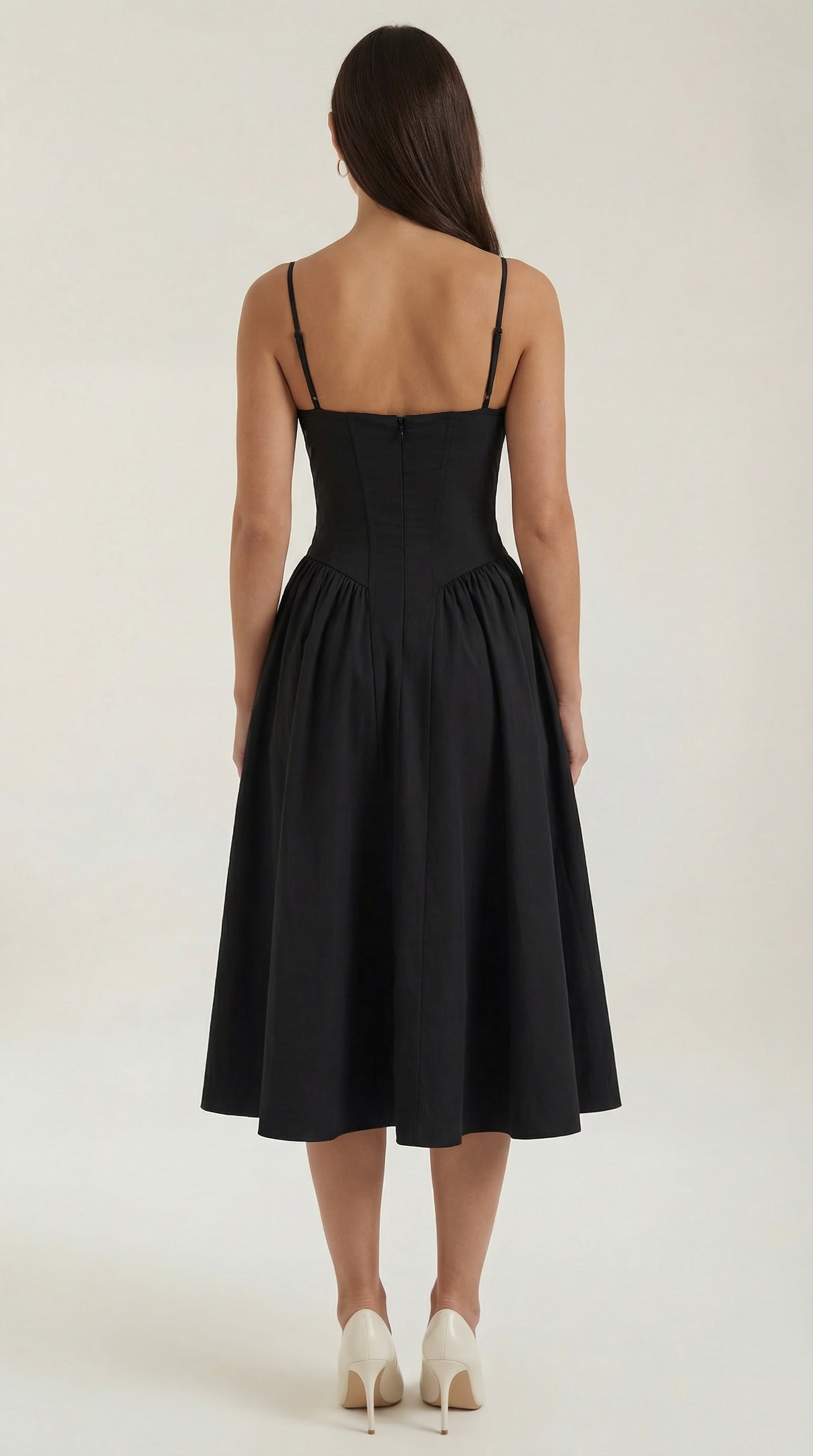 Φόρεμα Odette Midi με Κορσέ