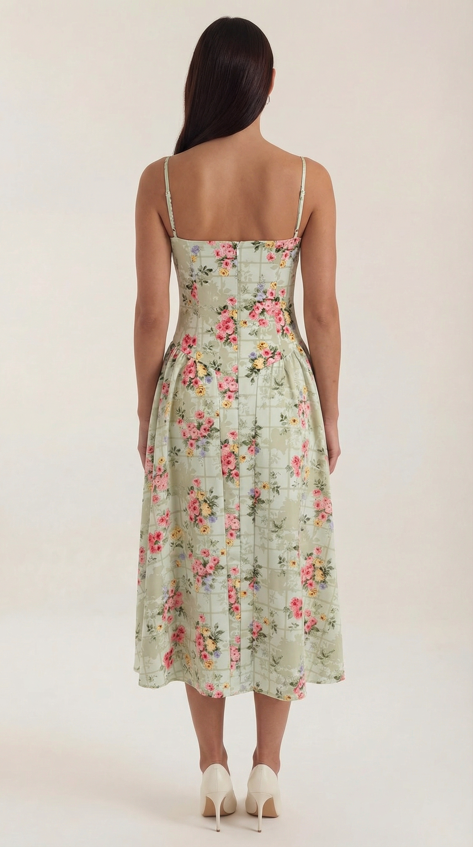 Φόρεμα Odette Midi με Κορσέ