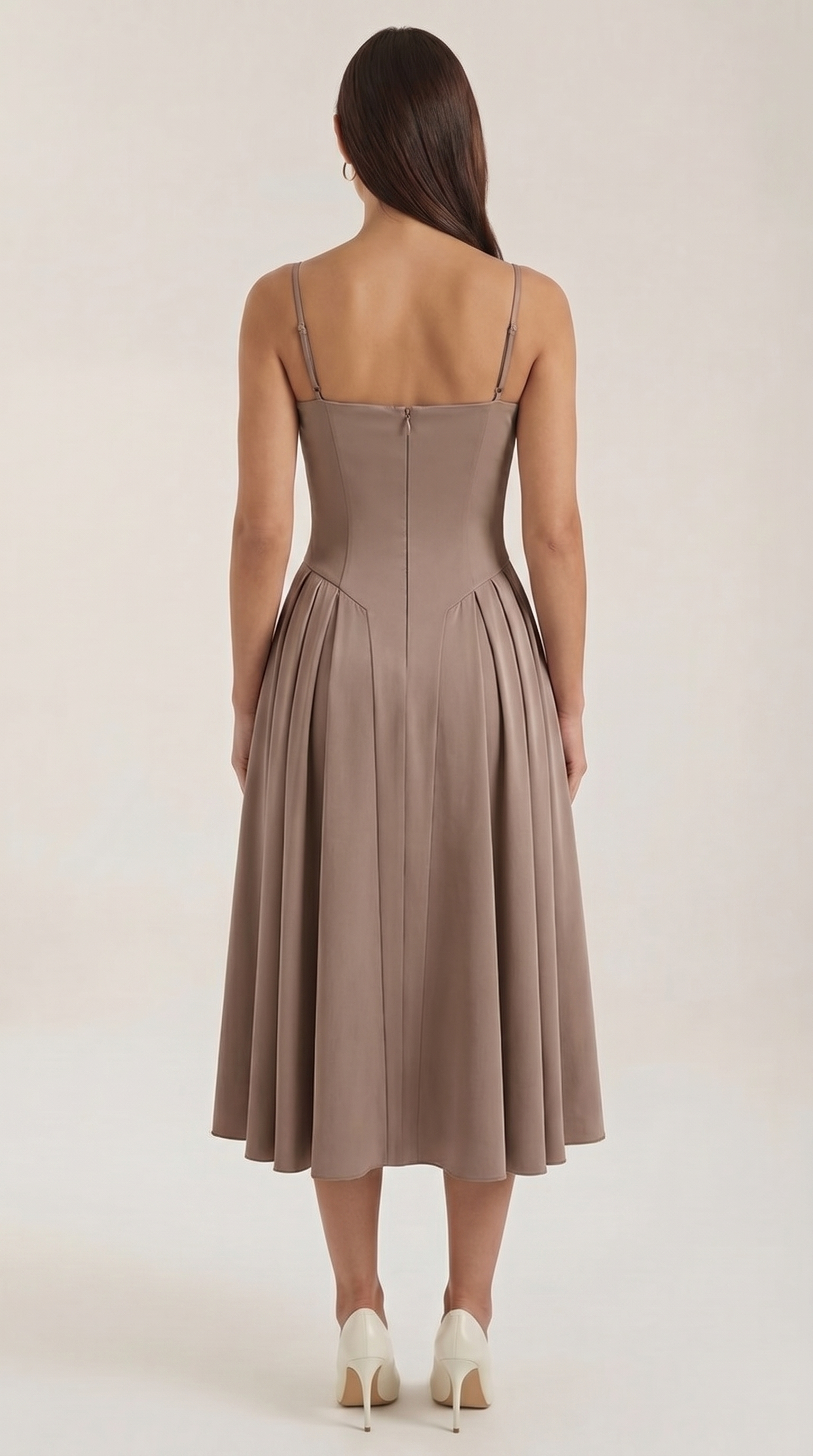 Φόρεμα Odette Midi με Κορσέ