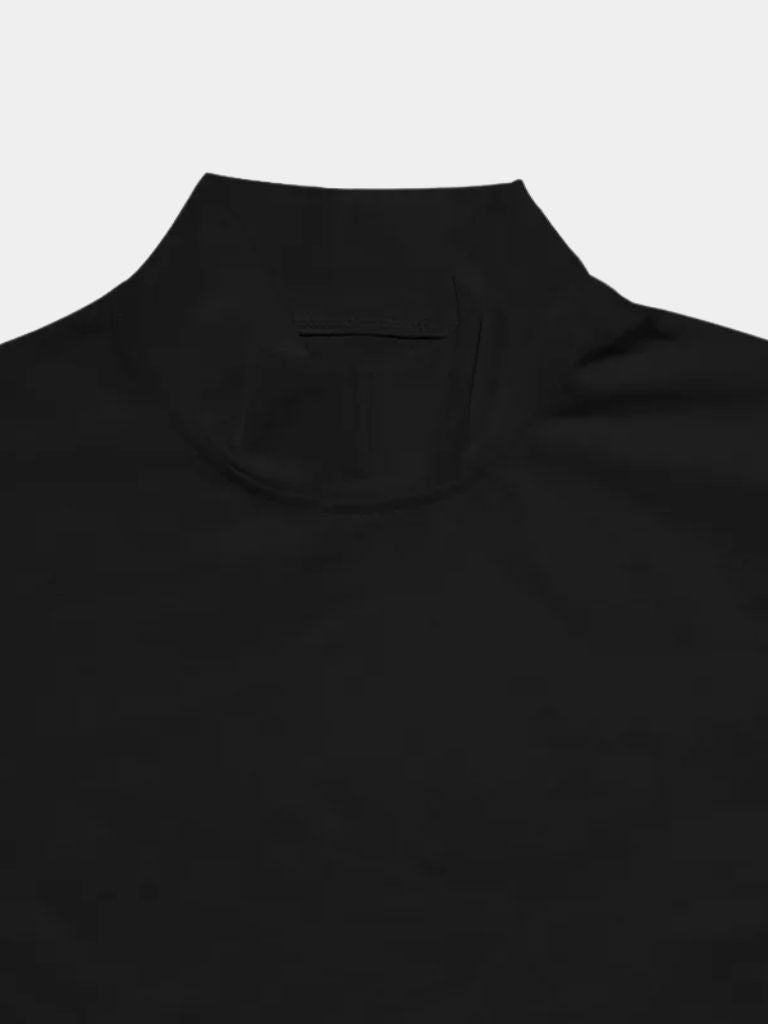 Maglietta casual a collo alto