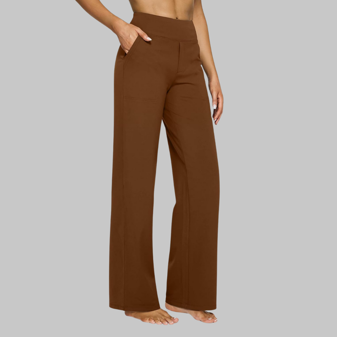 Pantaloni da Yoga Morbidi ed Eleganti da Donna – Activewear a Vita Alta