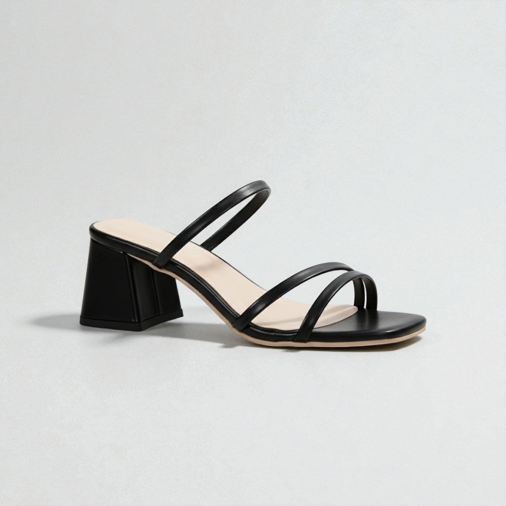 Montarello Serene Sandali con Tacco a Blocco Minimalisti