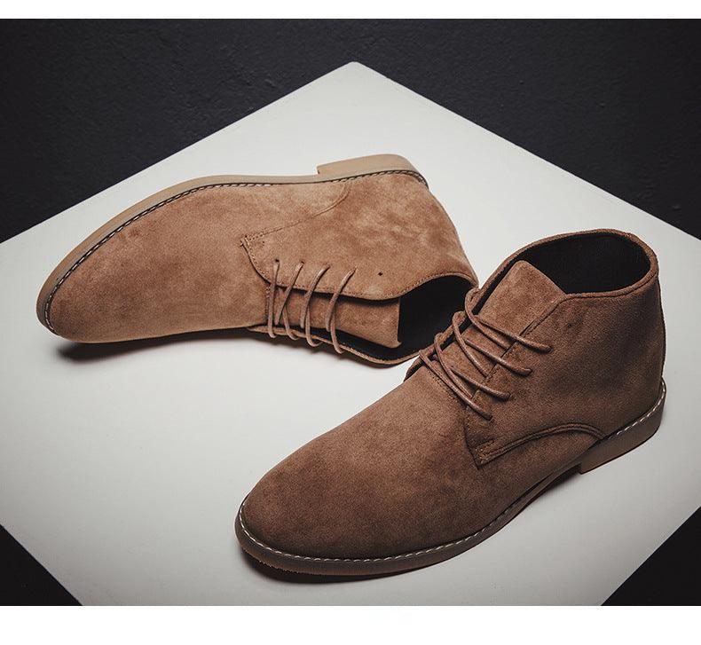 Stivali alla Moda da Uomo per l'Uso Quotidiano – Scarpe Moderne con Comfort per Tutto il Giorno e Stile Versatile
