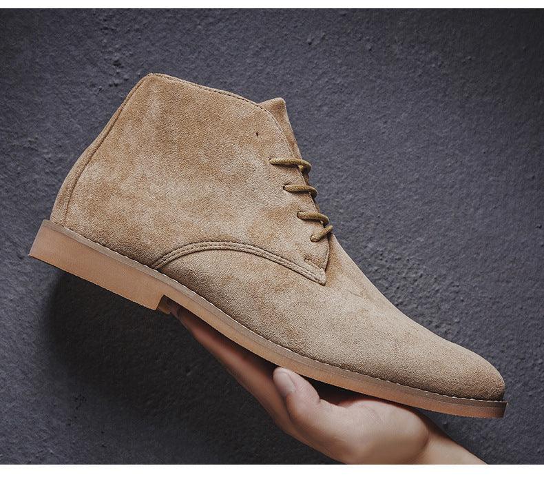Stivali alla Moda da Uomo per l'Uso Quotidiano – Scarpe Moderne con Comfort per Tutto il Giorno e Stile Versatile