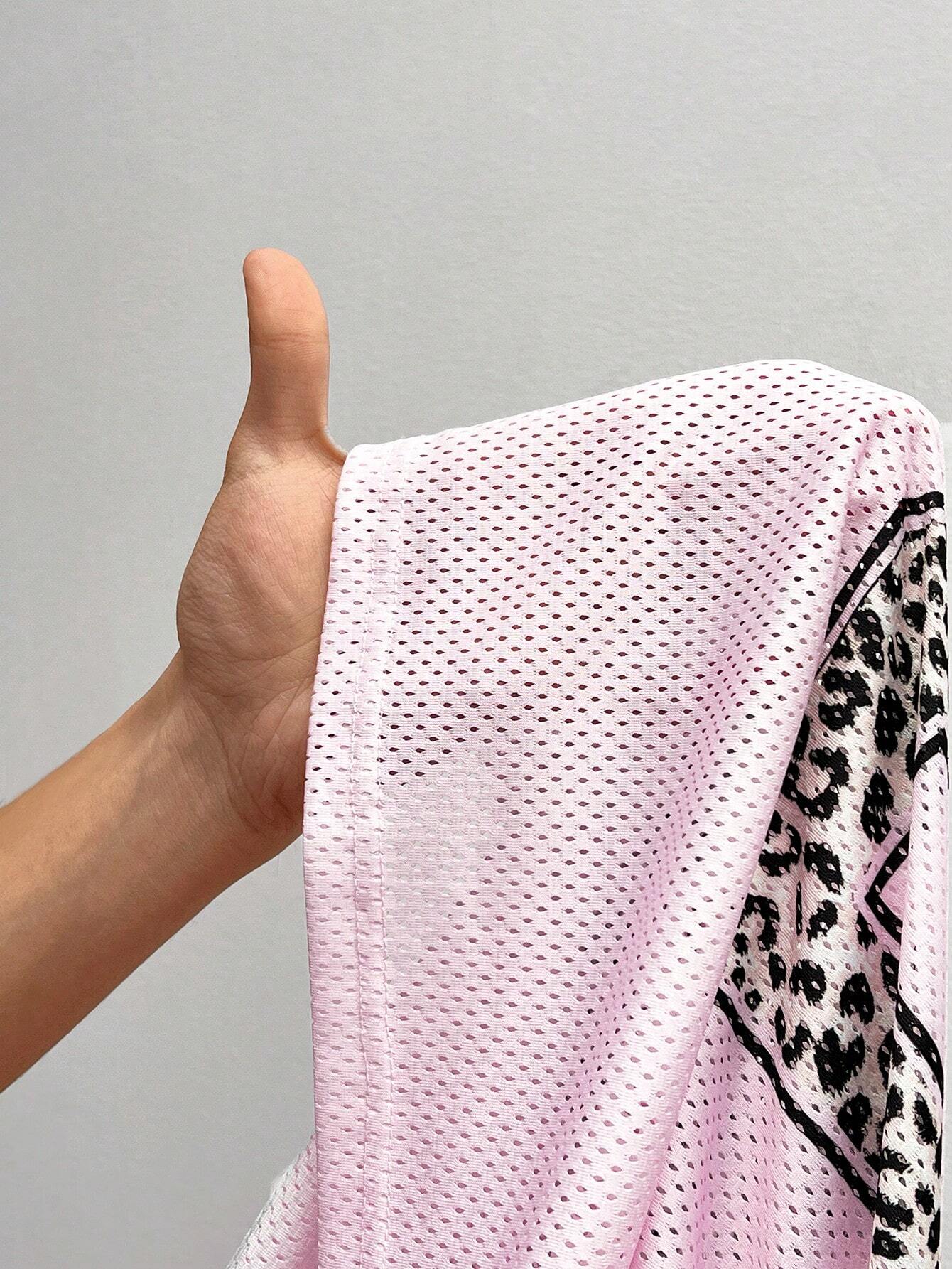 Jersey Shirt Oversize con Stampa Animalier – Sportivo, Trendy & Pronto per lo Streetstyle