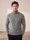 Maglione a Collo Alto da Uomo con Maniche Lunghe