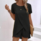 Completo Estivo da Donna con Maglia Asimmetrica e Shorts