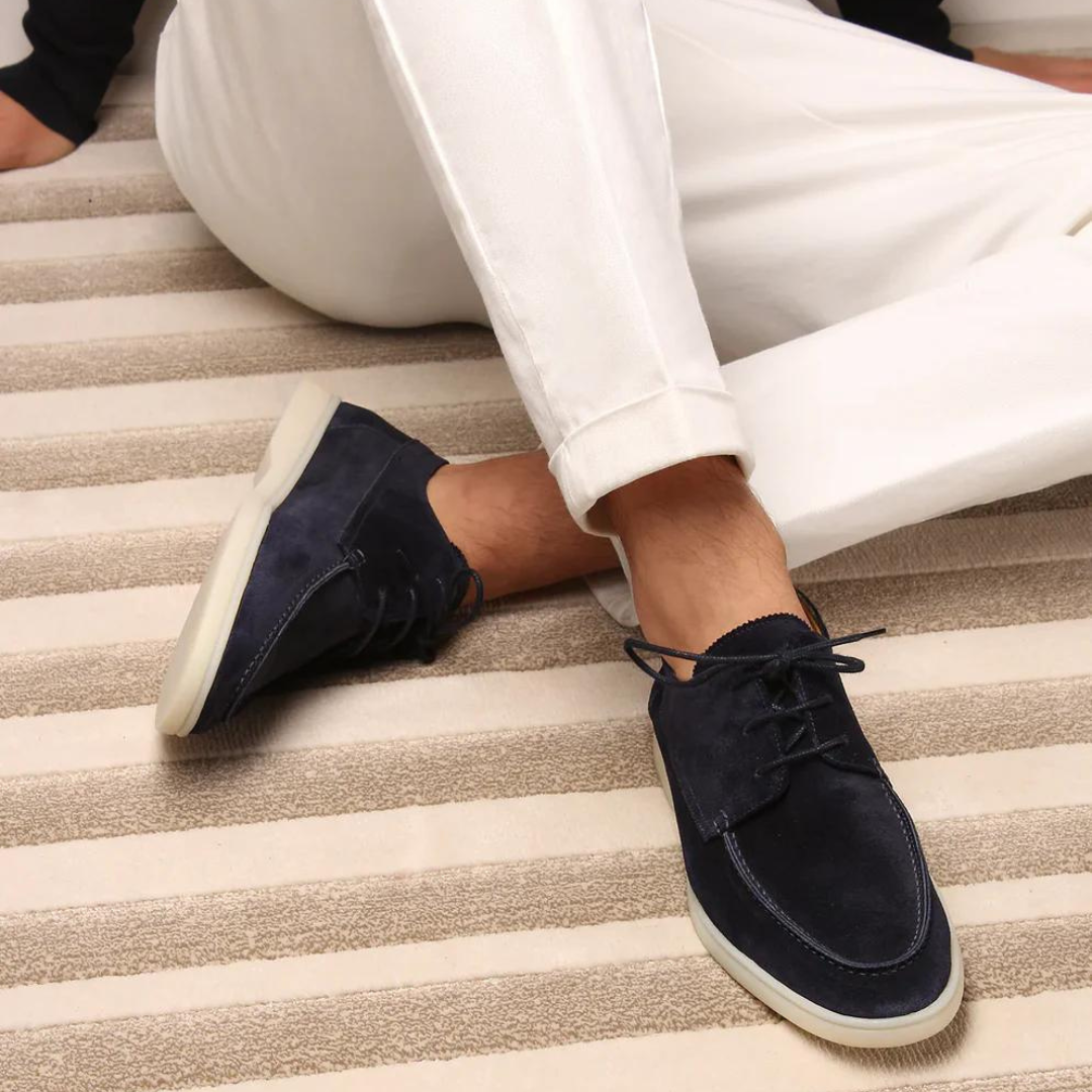 Mocassins en daim de première qualité pour hommes