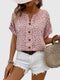 Blusa estiva floreale in cotone per ogni occasione