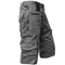 Pantaloncini Cargo da Uomo con Tasche Multiple Stile Outdoor