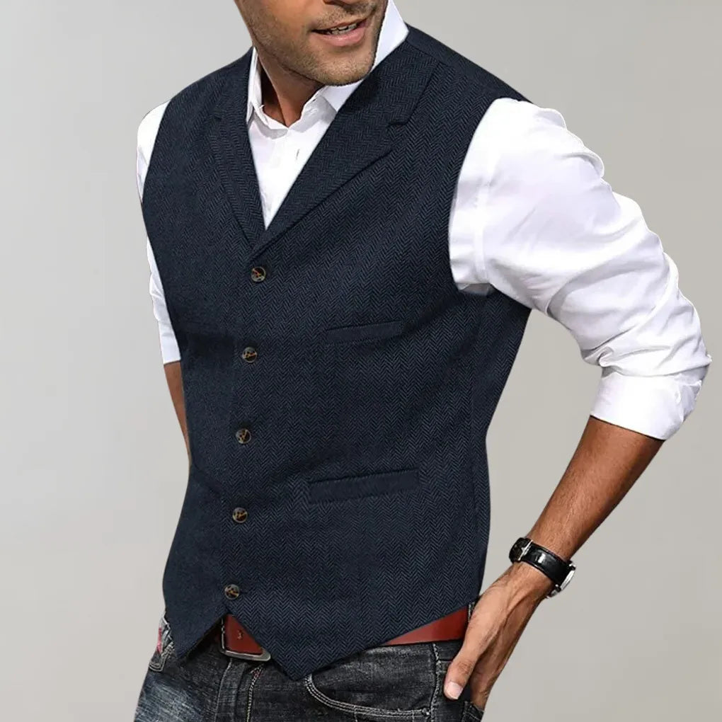 Gilet da Uomo Elegante – Strato Raffinato per Look Formali