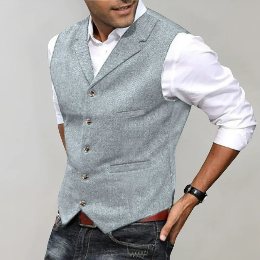 Gilet da Uomo Elegante – Strato Raffinato per Look Formali