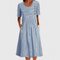 Abito Midi | A Righe