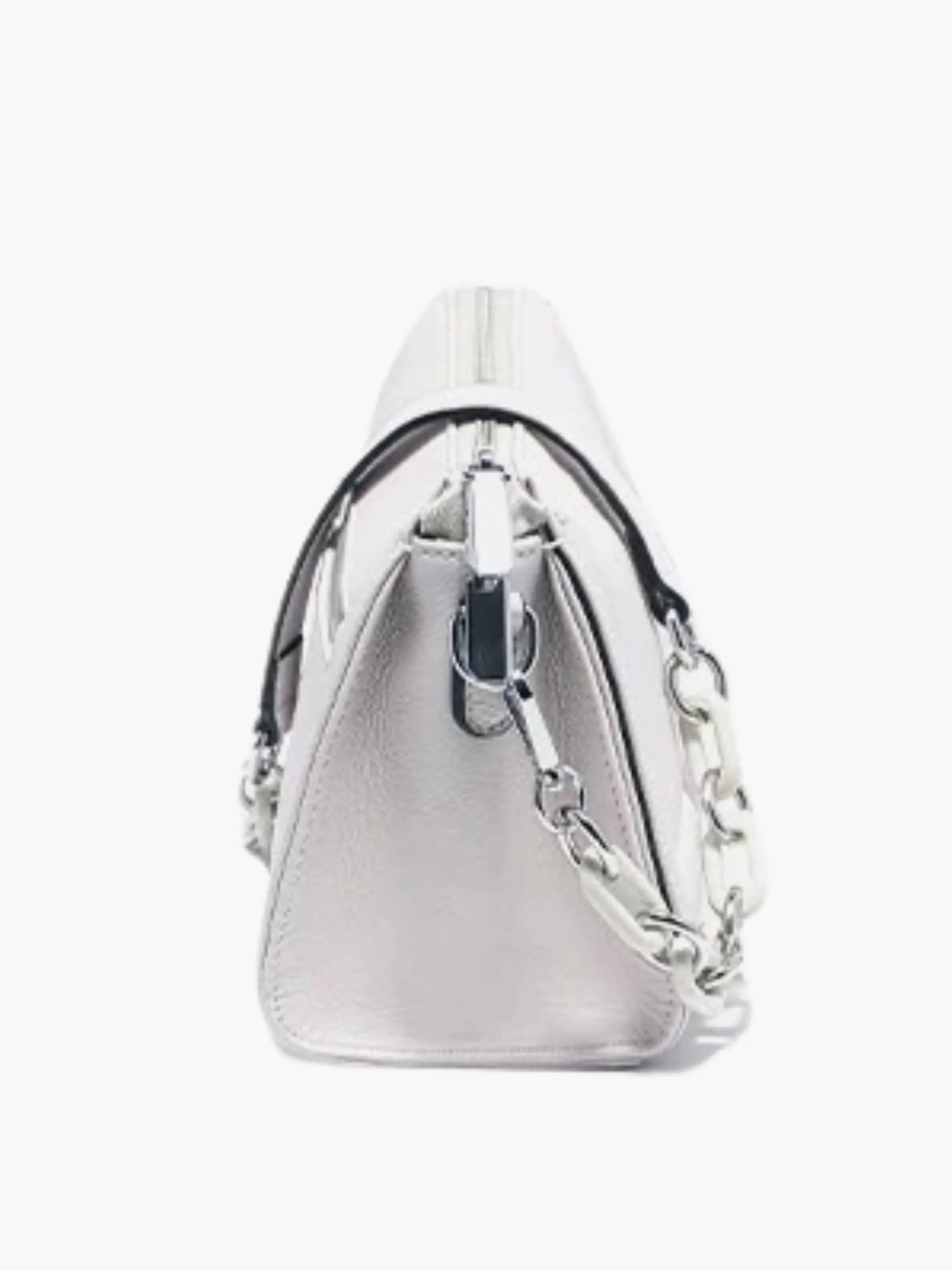 Ada | Borsa a tracolla in pelle bianca elegante