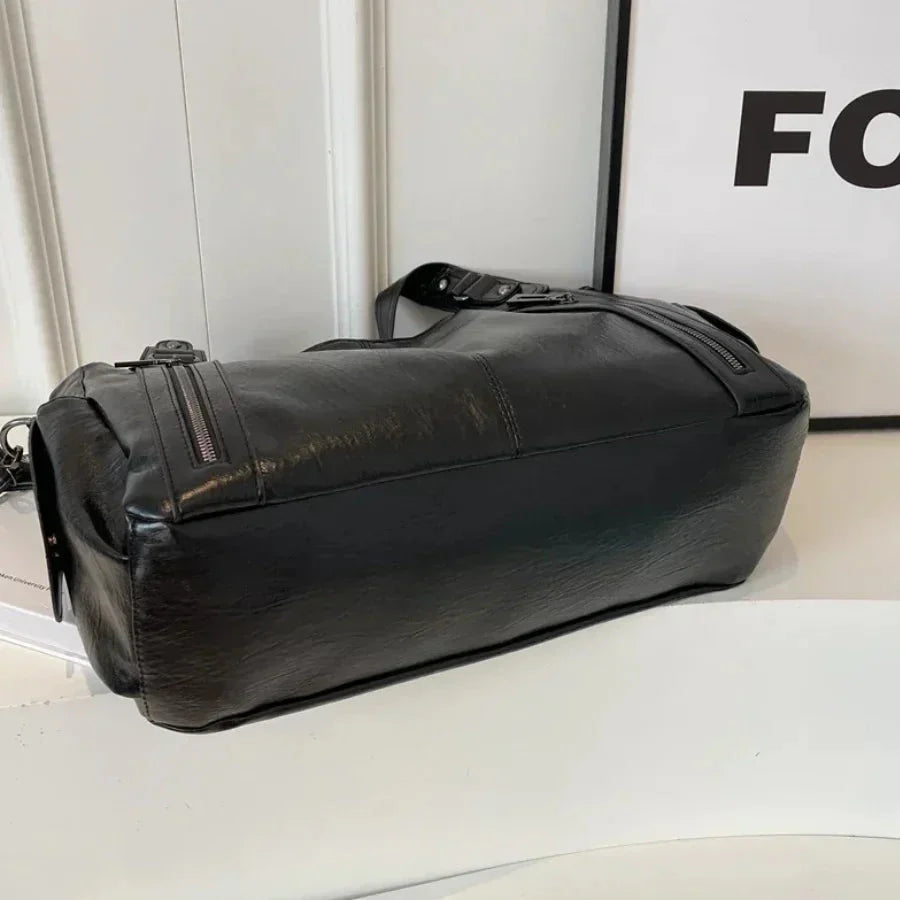 Sac à bandoulière pour femme – Élégant sac en cuir avec bandoulière réglable et design spacieux
