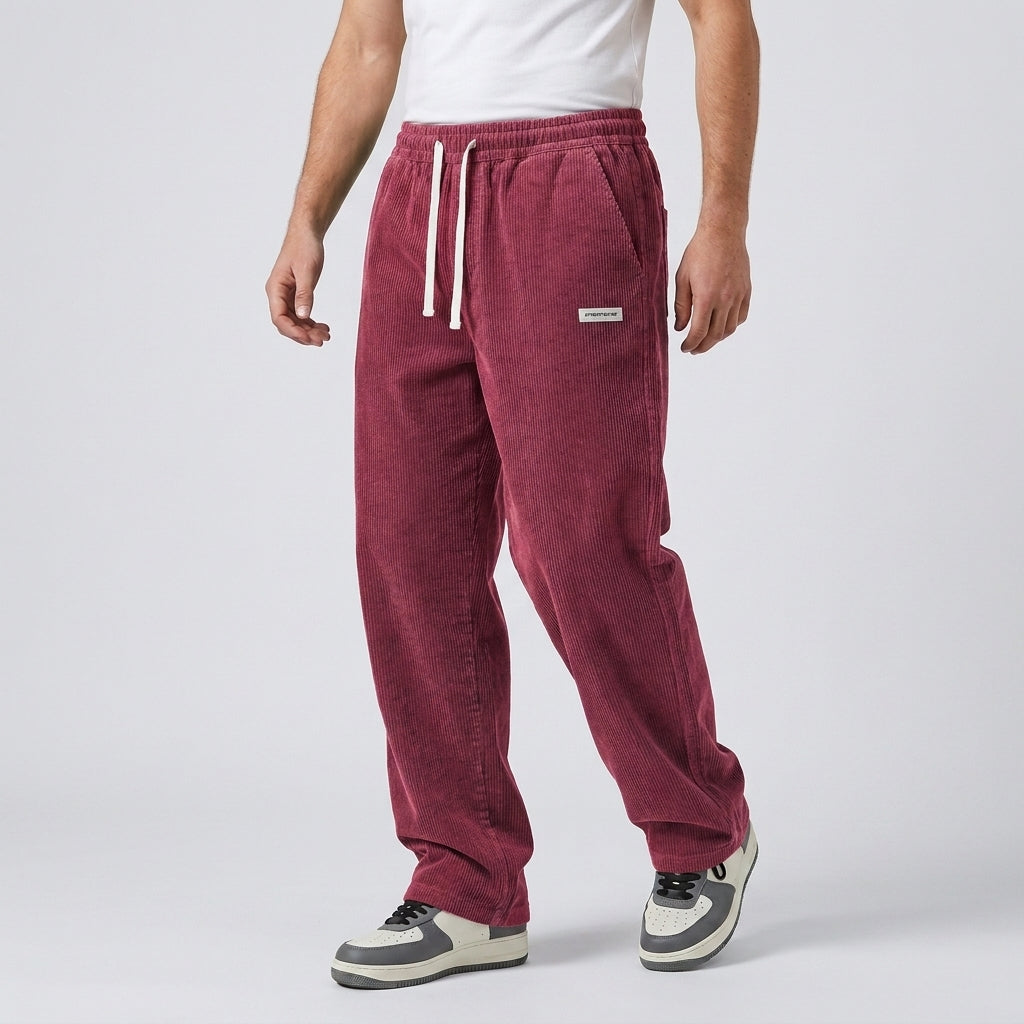 Pantaloni Jogger Uomo Casual con Coulisse e Tasche