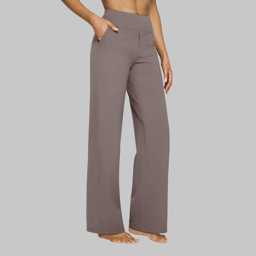 Pantaloni da Yoga Morbidi ed Eleganti da Donna – Activewear a Vita Alta
