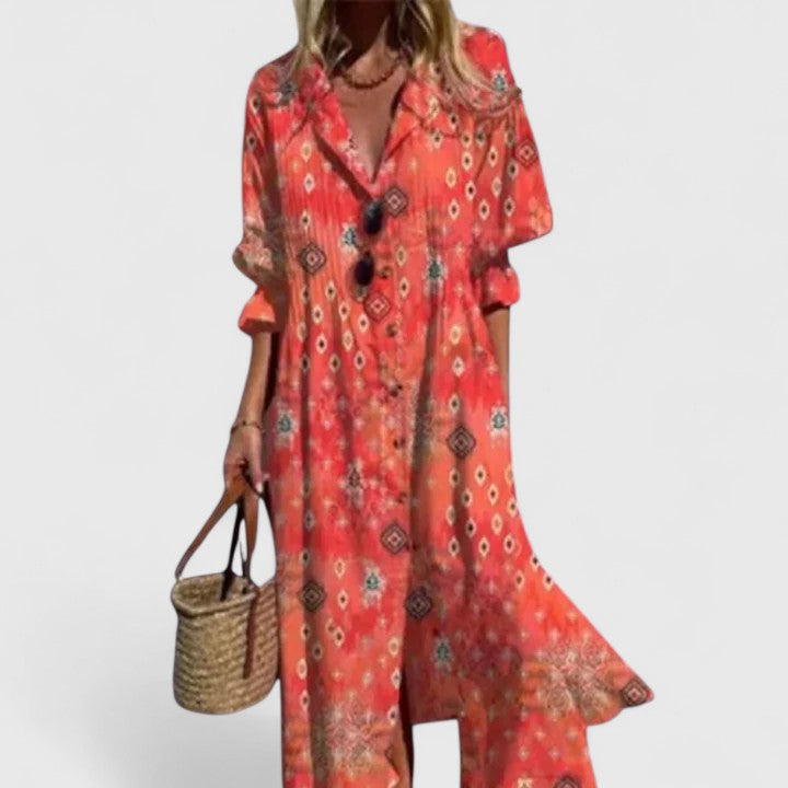 Elegáns boho ruha
