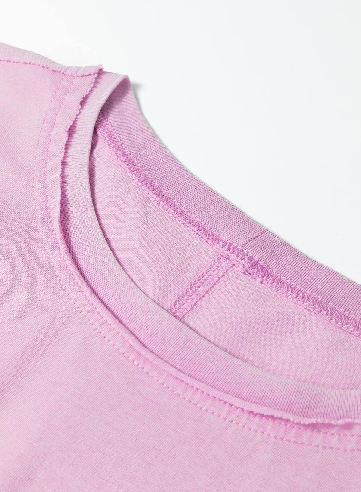 T-shirt ample avec lavage minéral et épaules tombantes