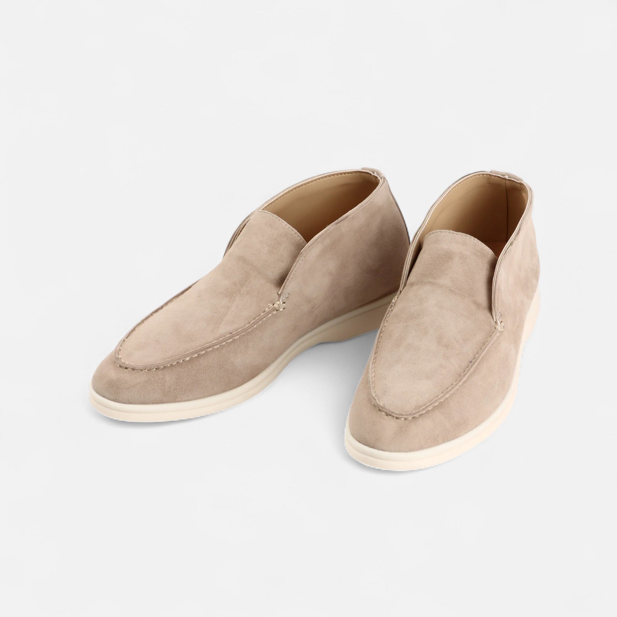 Mocassini Mule in Camoscio da Uomo - Heritage Camel