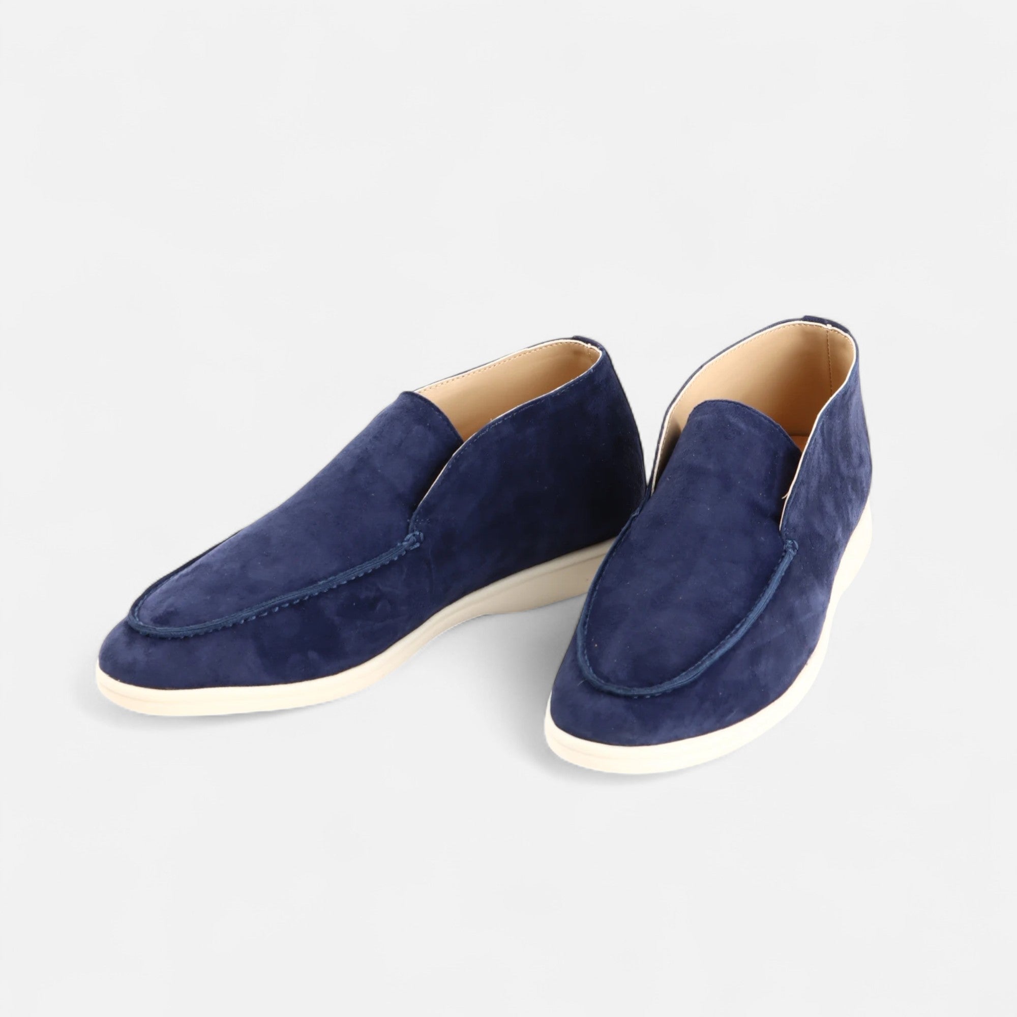 Mocassini Mule in Camoscio da Uomo - Heritage Camel