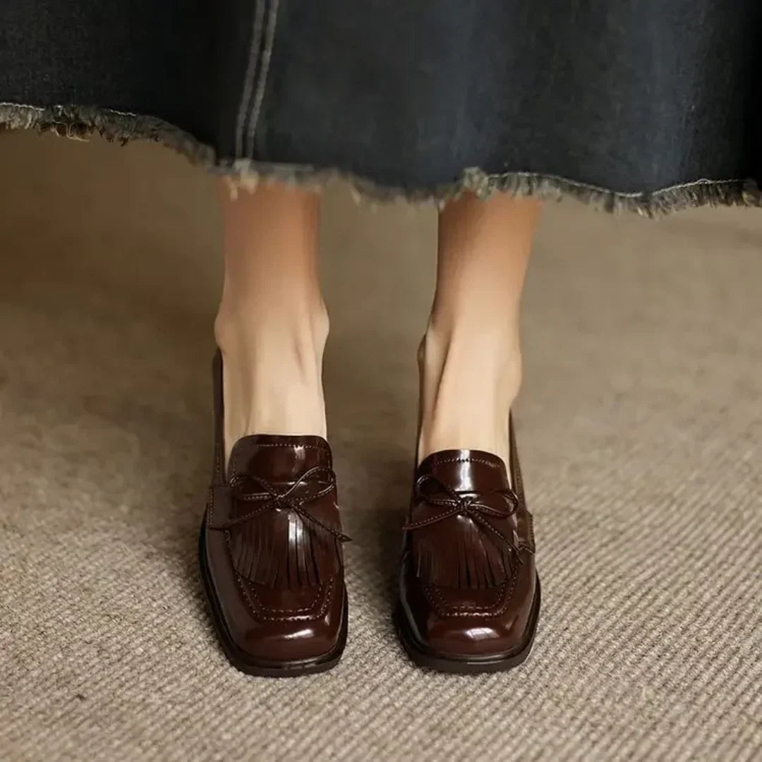 Κομψά Moccasins Dorothy με Τακούνι για Εκλεπτυσμένες Περιστάσεις
