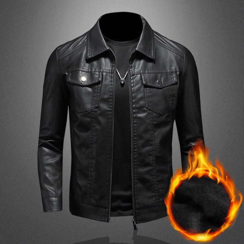 Giacca in Pelle Vintage da Uomo – Resistente, Comoda e di Classe