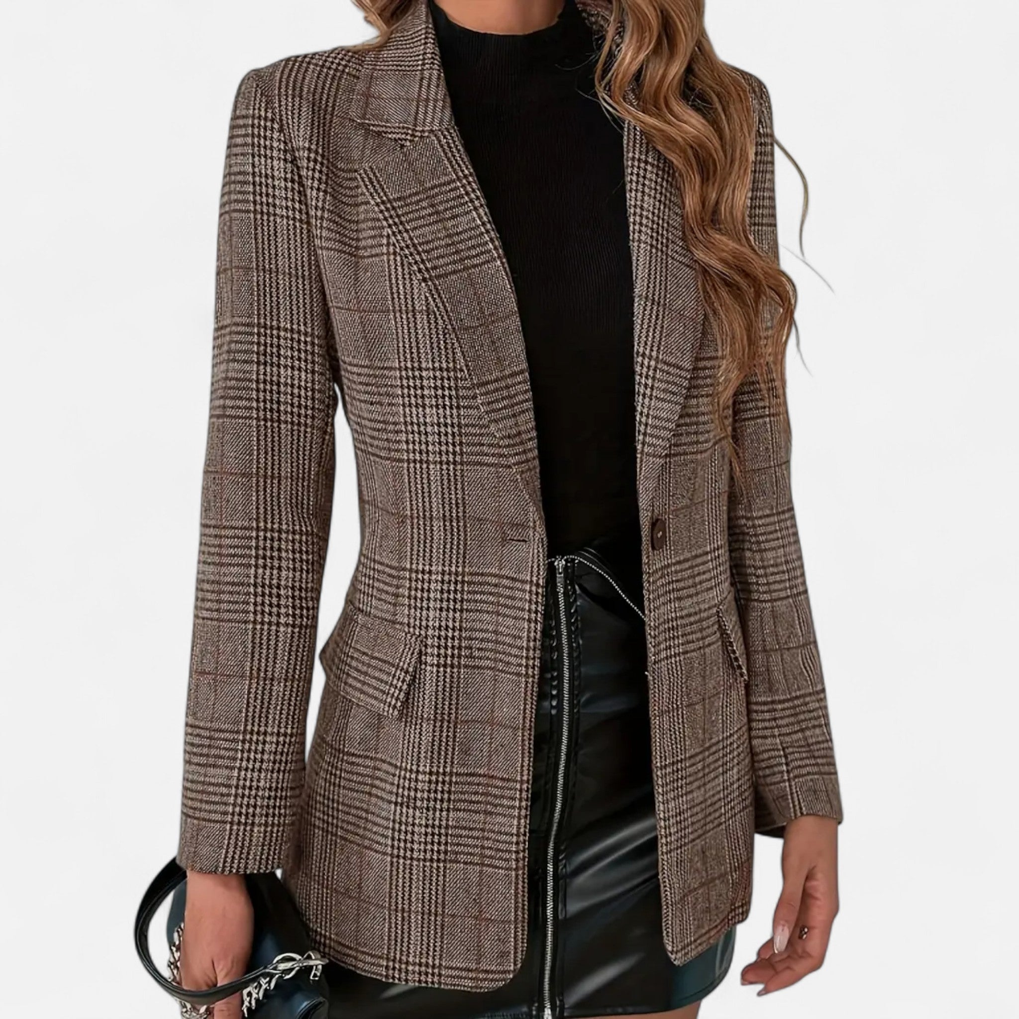 Blazer a Quadri da Donna – Monopetto Heritage