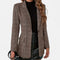 Blazer a Quadri da Donna – Monopetto Heritage