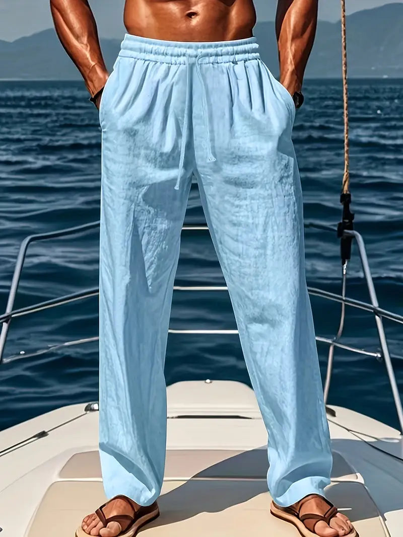 Pantaloni Uomo Relaxed Fit con Coulisse