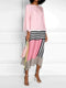 Anika - Kaftano Rosa a Righe Candy