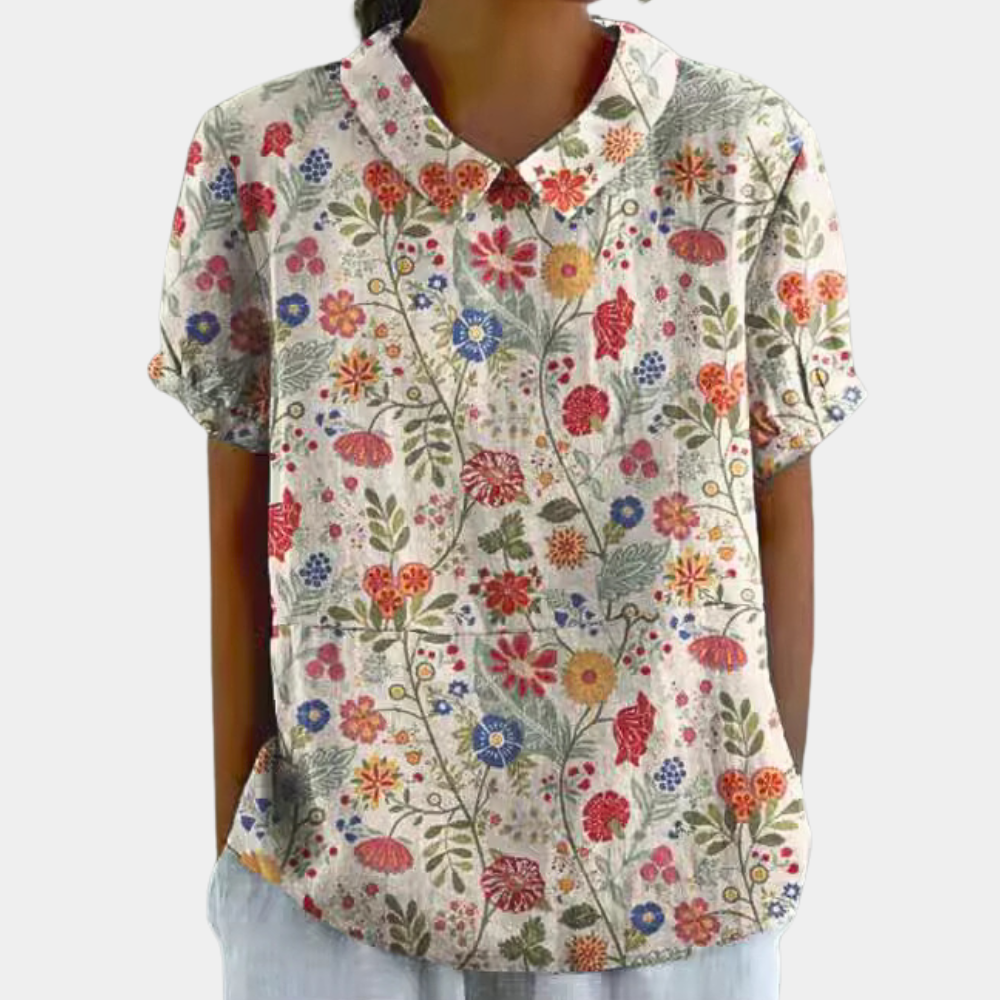 Harper™ Camicia Donna con Colletto Peter Pan