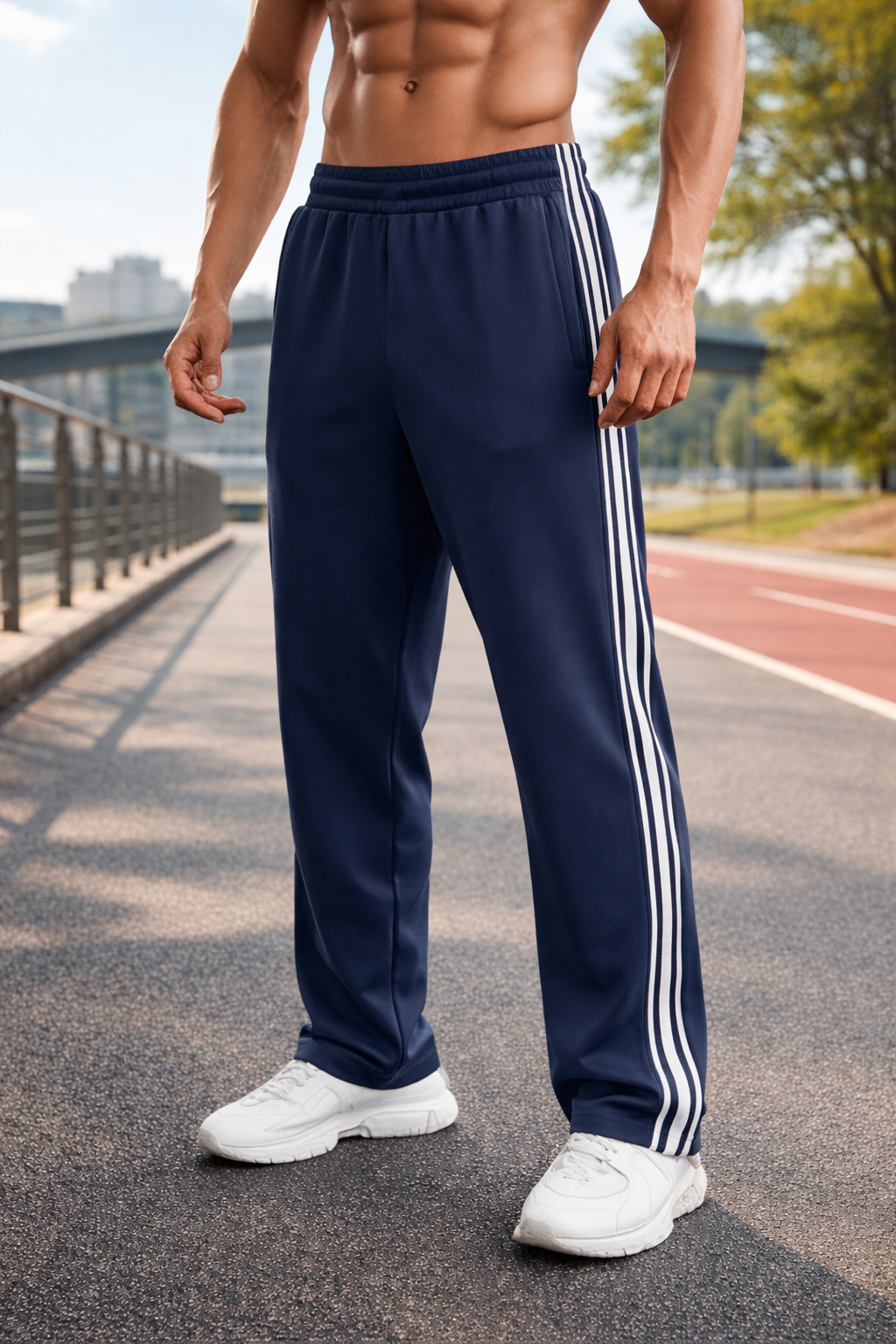 Pantaloni Sportivi da Uomo con Coulisse – Leggeri, Traspiranti e Ideali per l'Allenamento e il Tempo Libero