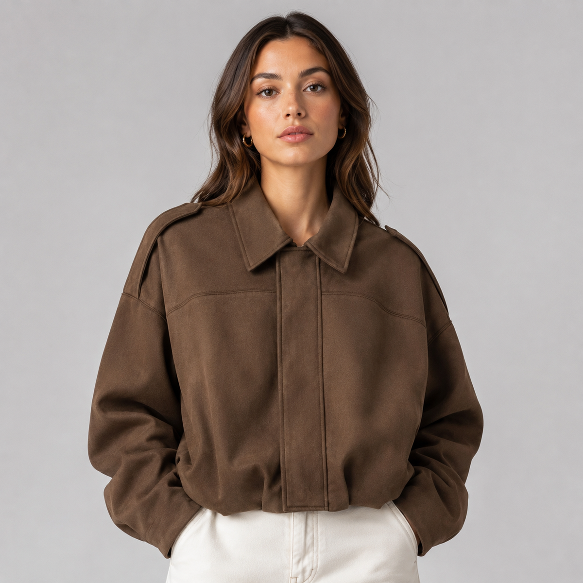 Giacca Bomber da Donna in Stile Casual