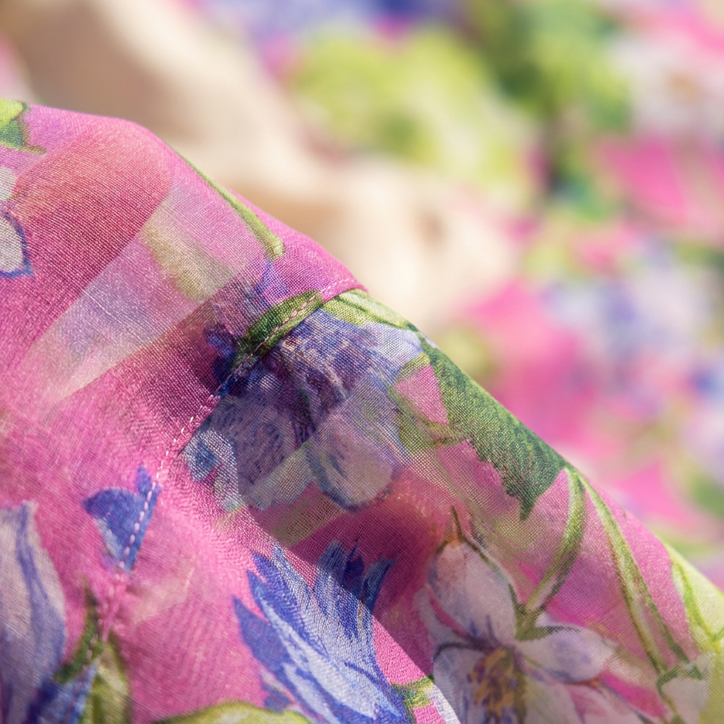 Abito Maxi Floreale Monospalla da Donna