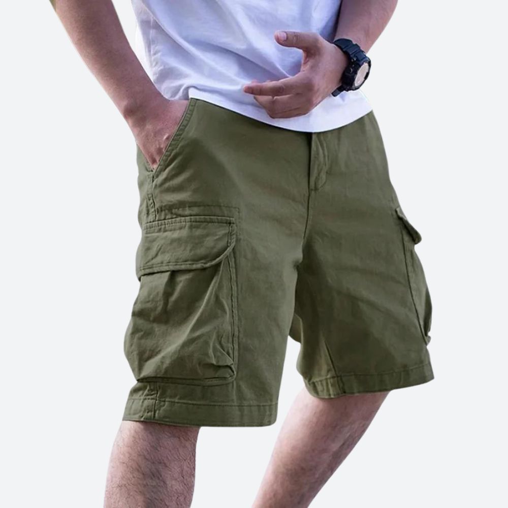 Shorts Elegantes para Hombre con Bolsillos Prácticos