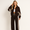 Set Tuta Sportiva da Donna con Felpa Zip e Pantaloni