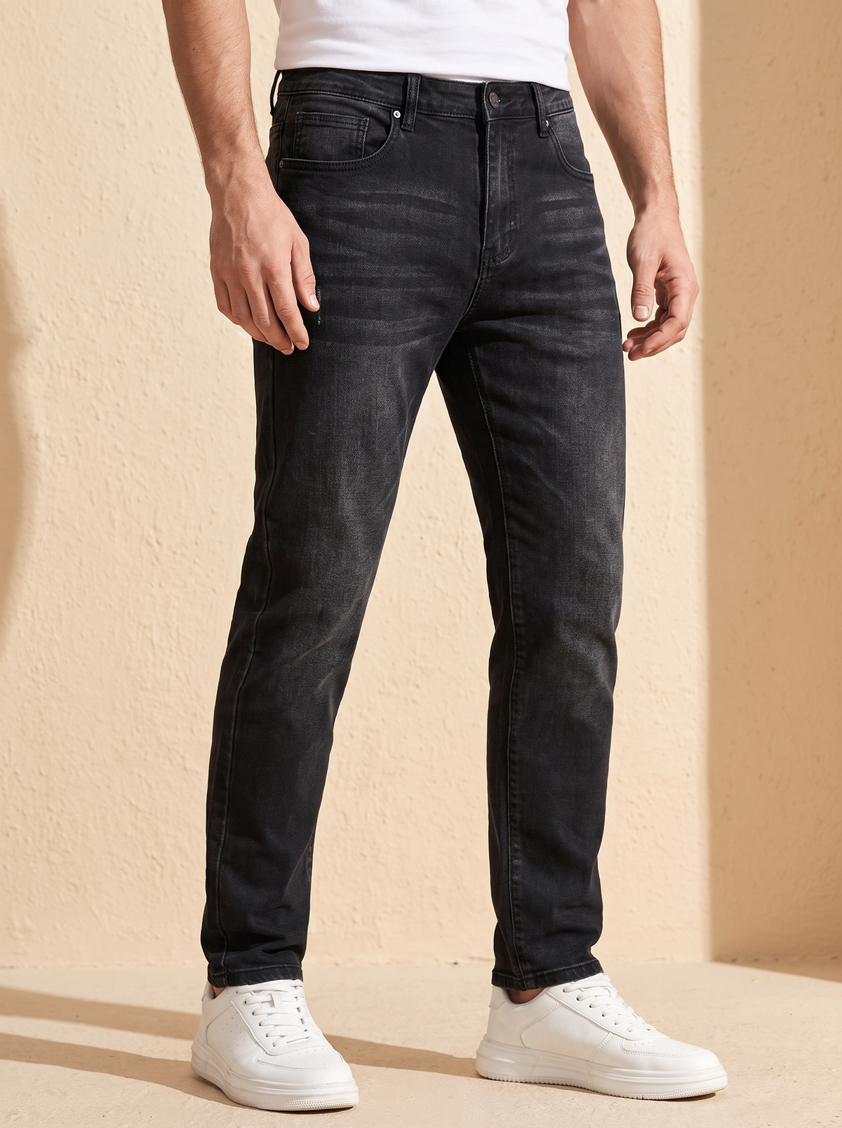 Jeans da Uomo a Gamba Dritta