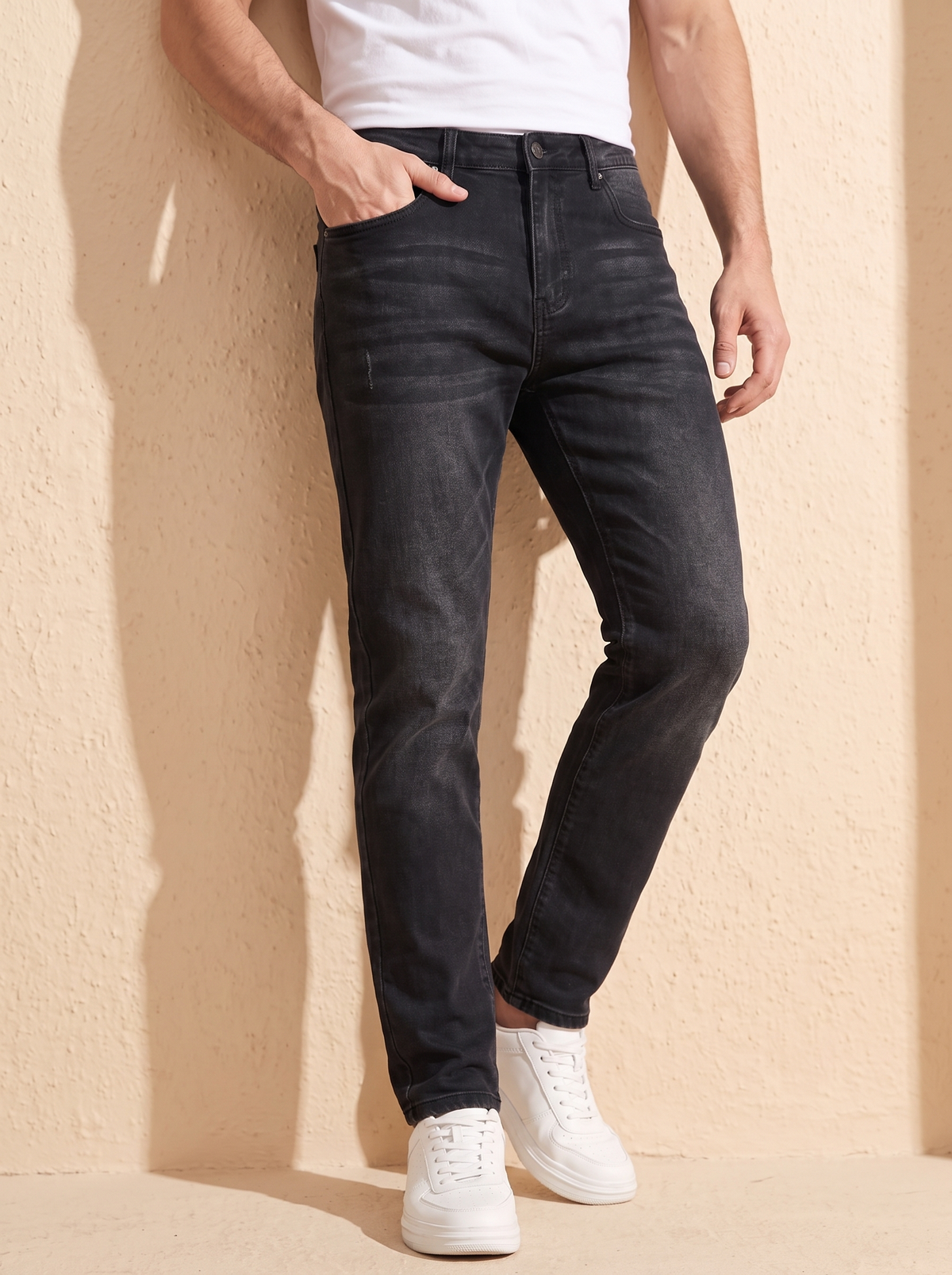 Jeans da Uomo a Gamba Dritta