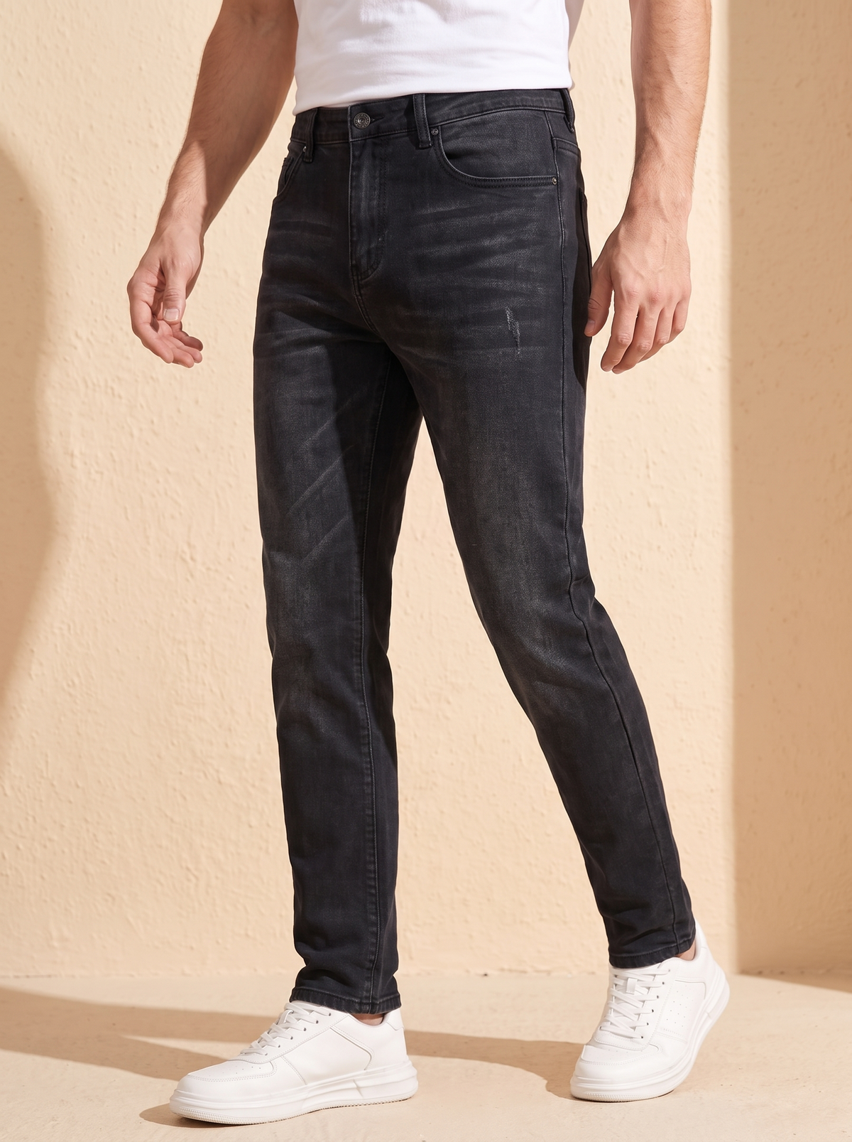 Jeans da Uomo a Gamba Dritta