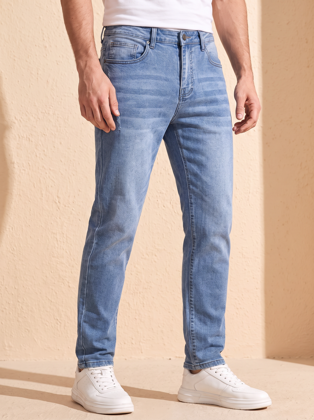 Jeans da Uomo a Gamba Dritta
